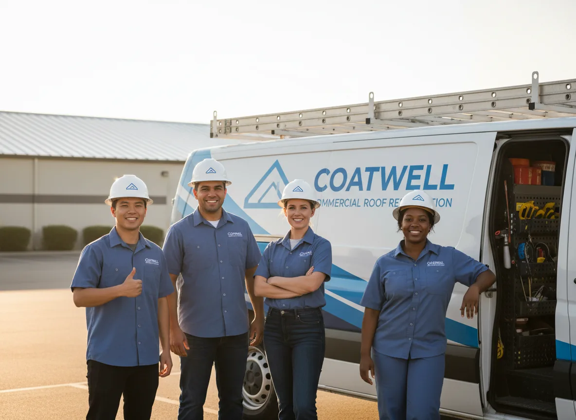 Commercial roof coating company in Pittsville, VA